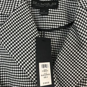 RACHEL ZOE Double Breasted Button Front Blazer